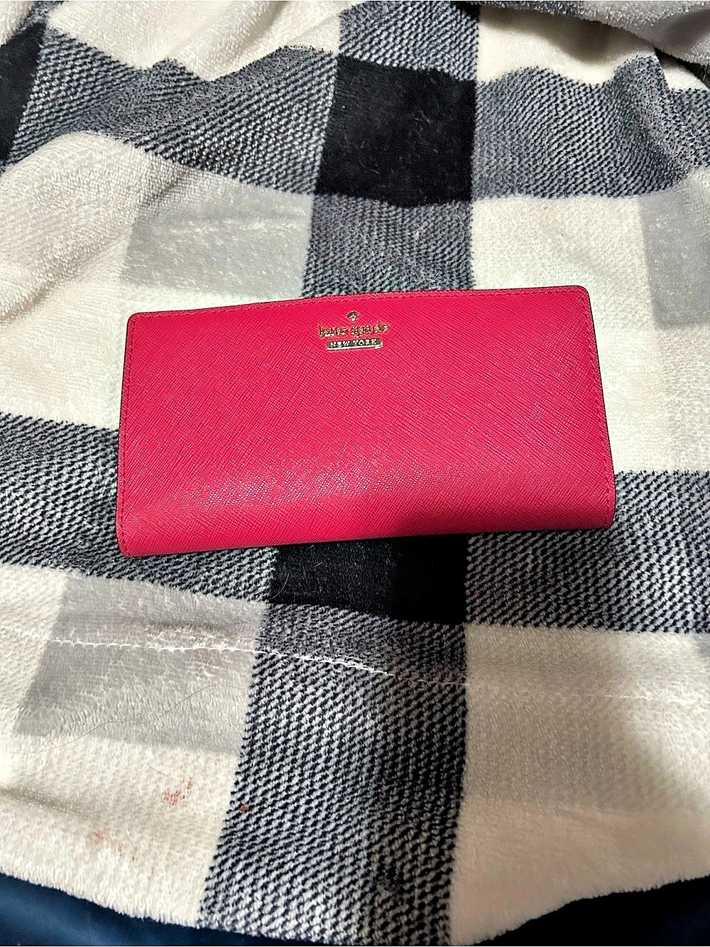 Kate Spade Zip Around Wallet in Pink